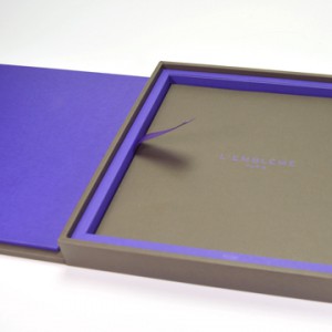 coffret packaging luxe